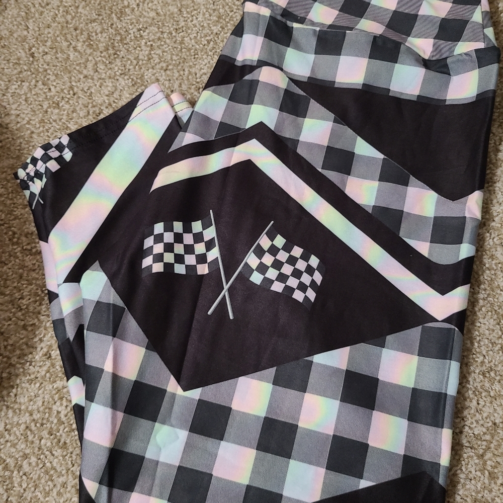 Legging material capris